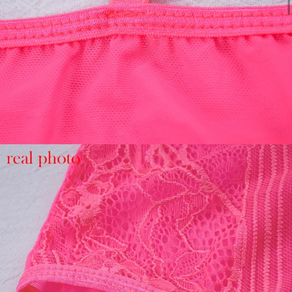 NEW Sexy Bodysuit womens lace see through L - Picture 9 of 10